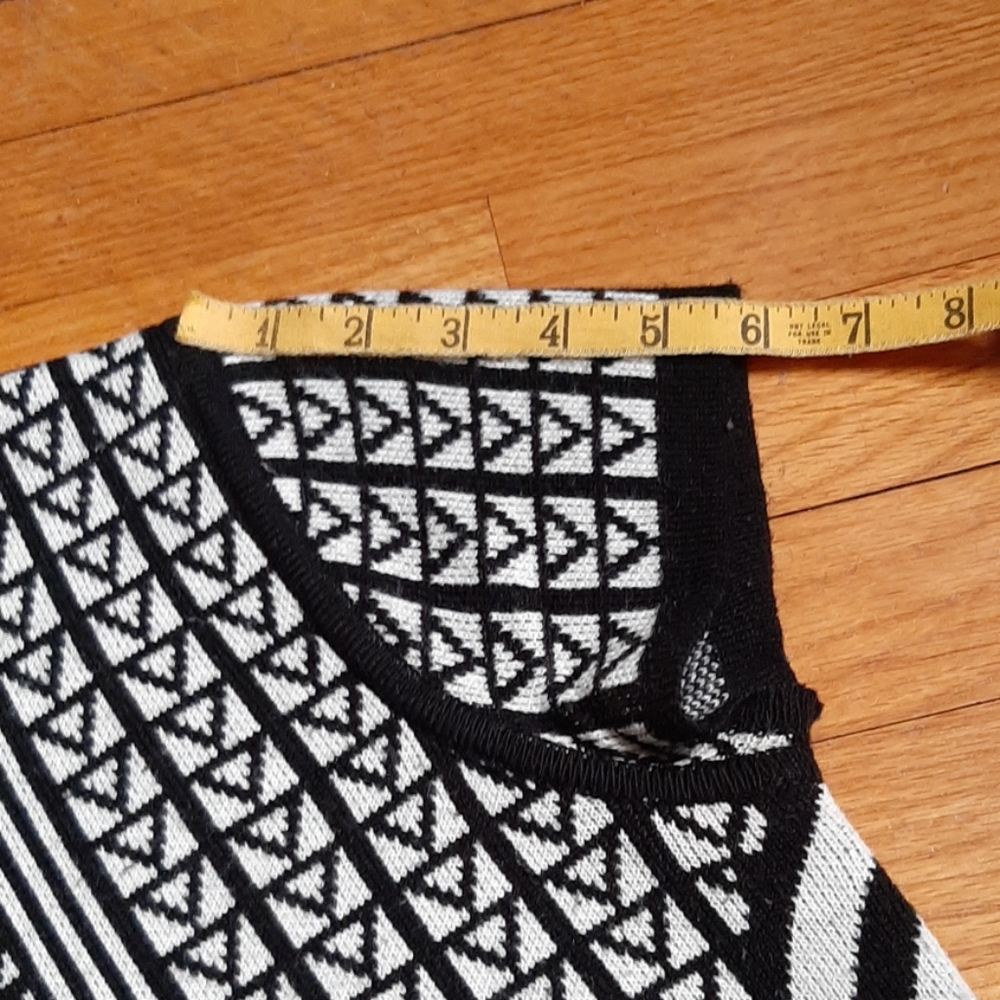 London Times Sweater Mini Dress/Tunic Size Med Petite - Picture 7 of 8